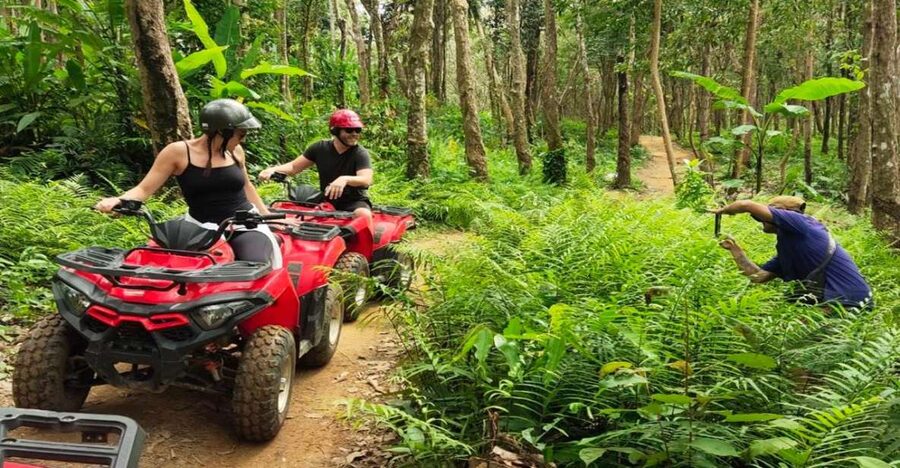 Atv adventure in jungle & city tour Phuket landmarks - Hotel pickup and the road to the jungle