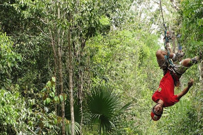 ATV Adventure, Interactive Bridges, Ziplines, Cenote and Lunch - Tacos, Tequila, and a Mayan Performance