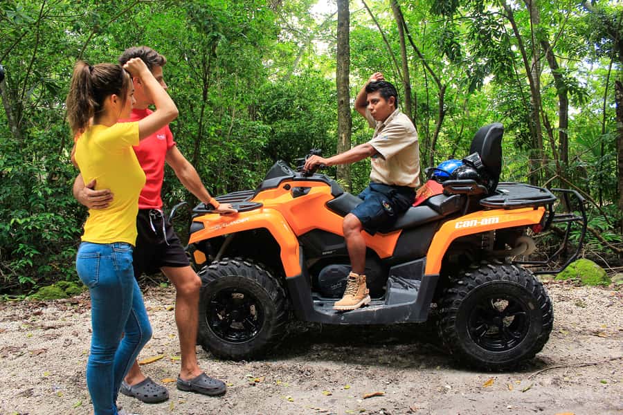 ATV Adventure to Jade Cavern Double - Getting started at the local office