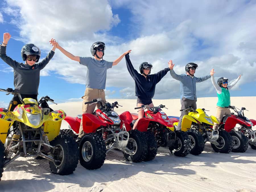 ATV Atlantis dunes: PHOTOSHOOT & VIDEOS - White sand and Table Mountain in one short ride
