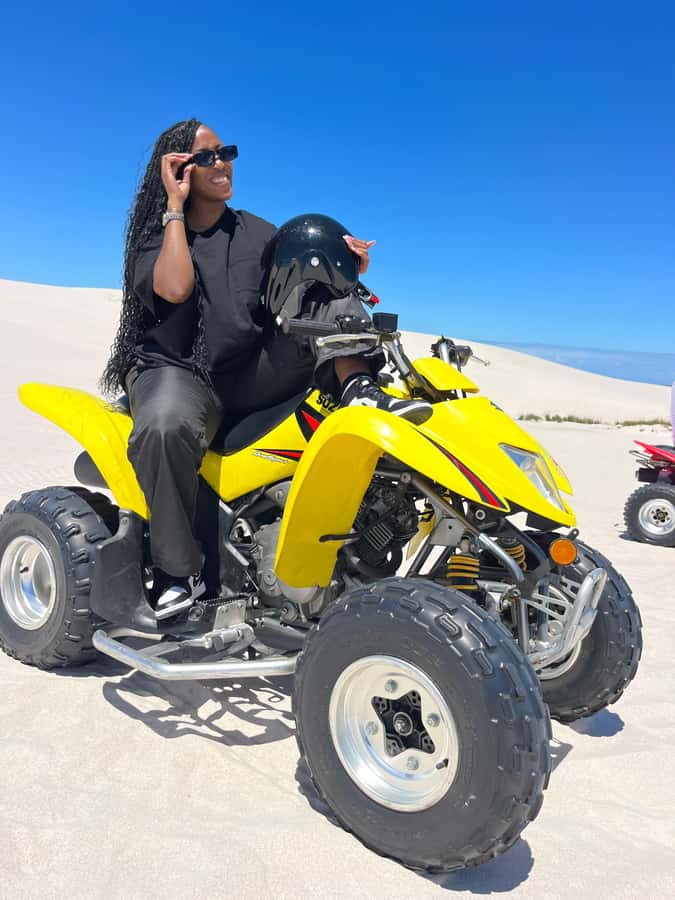 ATV Atlantis dunes: PHOTOSHOOT & VIDEOS - Clothing, rules, and comfort