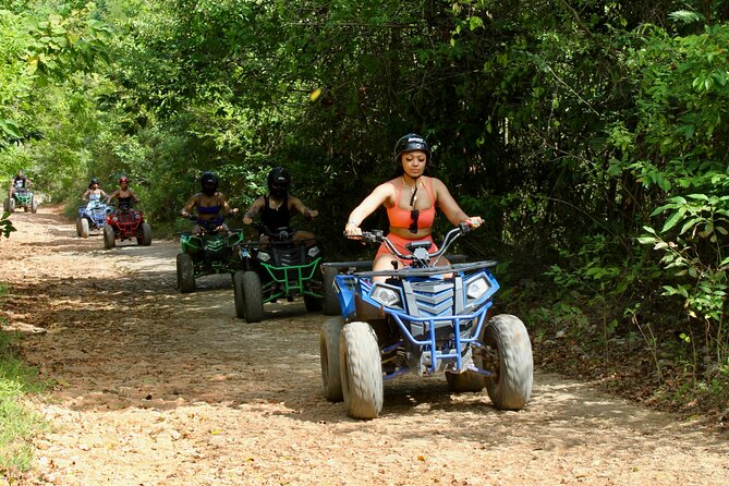 ATV, Bamboo Rafting, Horseback Ride n Swim Guided Tour - Scotchies Drax Hall for the Jamaican finish
