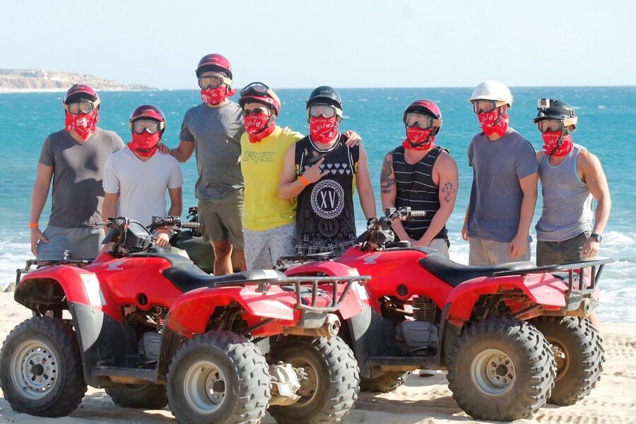 ATV, Beach and Desert Adventure with Tequila Tasting - The palapa finish and tequila tasting