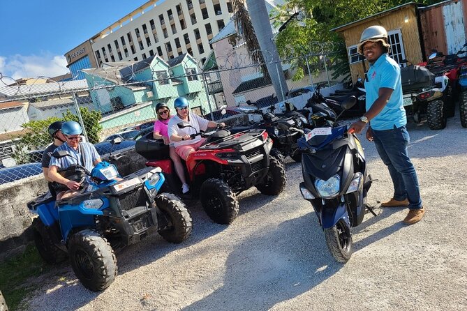 ATV Half Day City Tour in Nassau: Guided Tour With Free Samples - Junkanoo Beach for photos and a change of pace