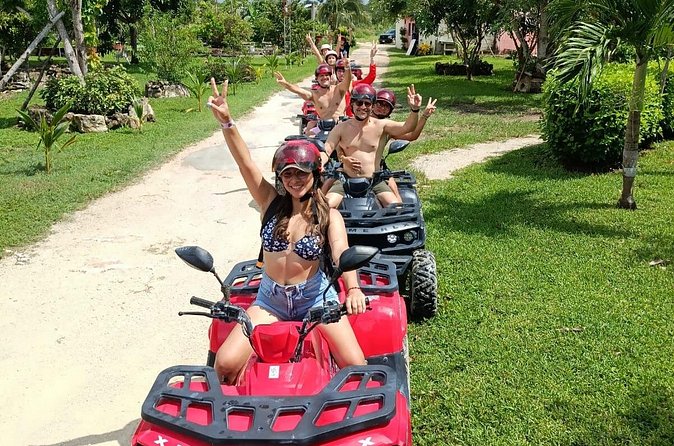 ATV Jungle discovering the wild Jade Cavern and Mayan Village - What the ATV portion is really like