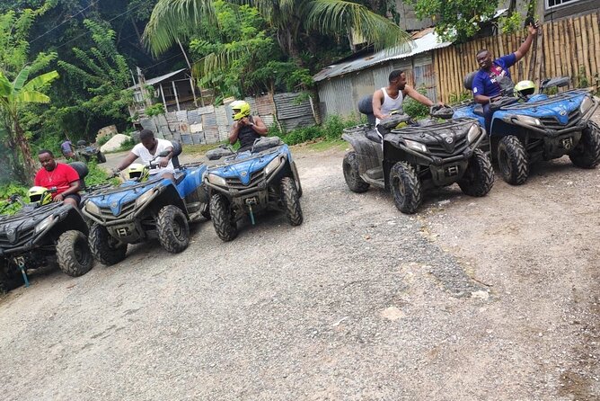 ATV Jungle Ride and Sunset at Rick’s Cafe from Montego Bay - The trail, animals, mud, and photo stop