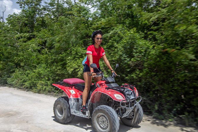 ATV Mud Kicking and Snorkeling by Boat in Cozumel - Getting to Tortugas Beach Club