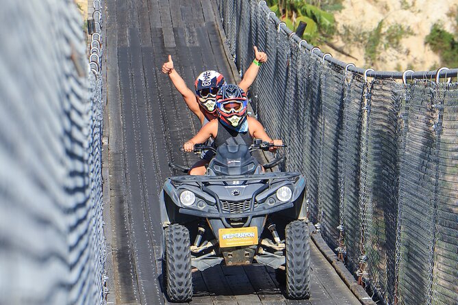 ATV Off-Road Adventure, Cross the Wooden Bridge & Feel the Thrill - Pickup from Cabo and the ride to Wild Canyon