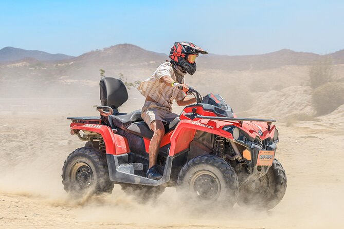 ATV Off-Road Adventure, Cross the Wooden Bridge & Feel the Thrill - Through five desert areas and toward the beach
