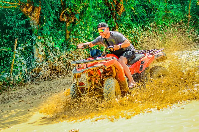ATV OR BUGGY Ride Into the jungle with cave coffee & chocolate - An hour at Macao Beach