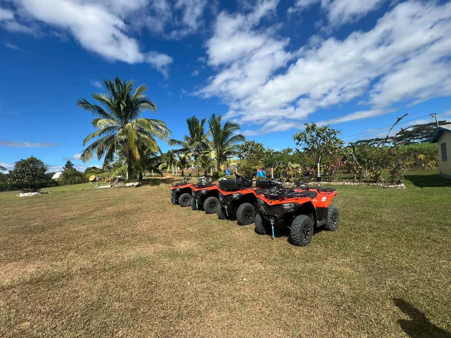 ATV Quad Bike Adventure Tour (Free Lunch) - Sleeping Giant Garden above the plains