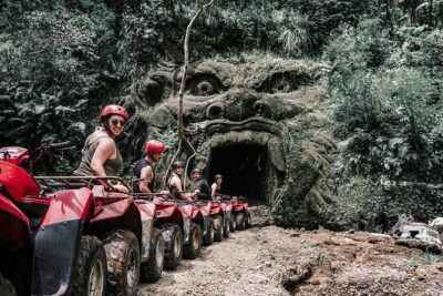 ATV Quad Bike Bali with Waterfall Gorilla Cave and Lunch