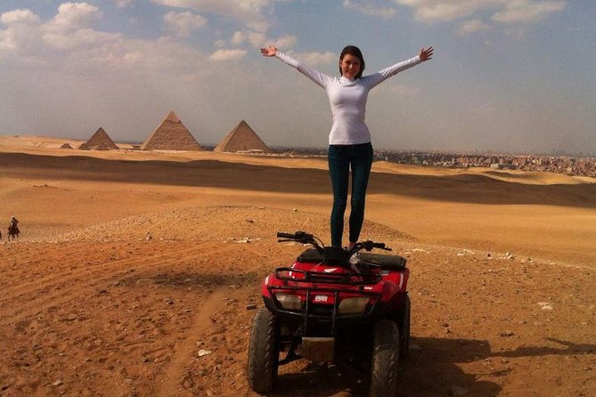 ATV Quad Bike Ride At GIZA Pyramids & BBQ Dinner. - Why the ATV ride works so well at Giza