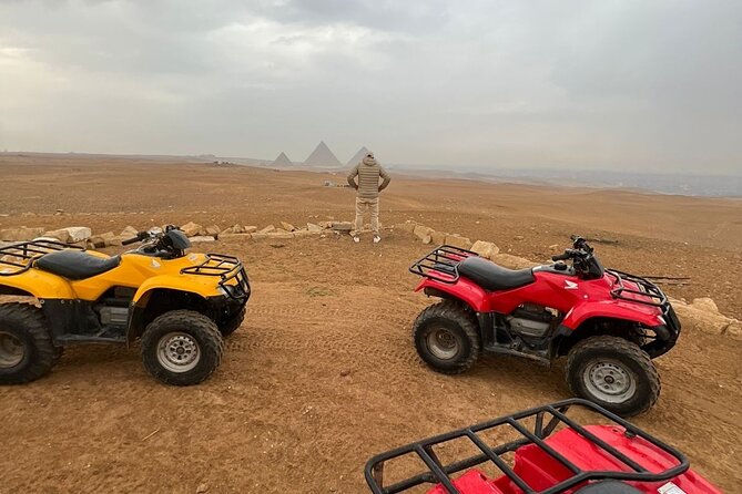 ATV Quad Bike Ride At GIZA Pyramids & BBQ Dinner. - A private guide changes the feel of the evening
