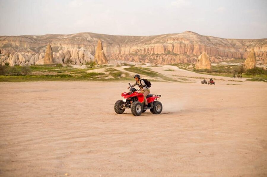 ATV / Quad Bike Tour - Rose and Red Valleys at sunset
