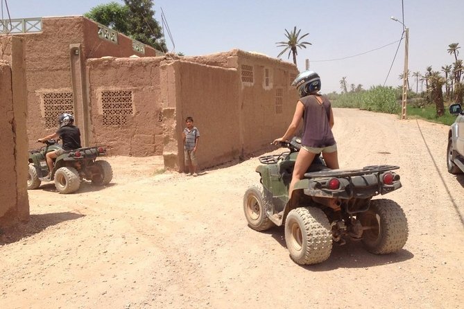 ATV Quad biking in Marrakech desert palmgrove - Safety and comfort in the group