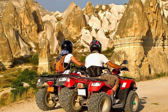 ATV Quad Tour in Cappadocia - Rose Valley, about 30 minutes among the fairy chimneys