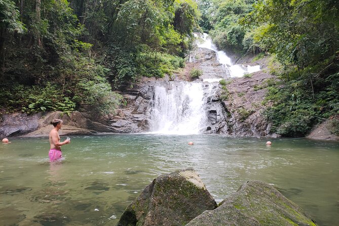 ATV Ride and Lampi Waterfall - Driving south to Khao Lampi-Hat Thai Mueang National Park