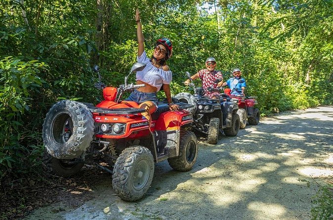 ATV Ride Discover the Jade Cavern and Drive Through The Jungle - Pickup from the cruise piers
