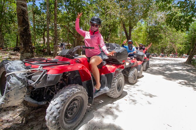 ATV to Jade Cavern, Mud Trails, Snorkel and Lunch with Open Bar - Snorkeling at Dzul Ha Reef From the Shore