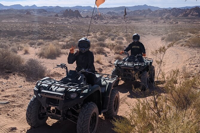 ATV Tour and Dune Buggy Chase Dakar Combo Adventure from Las Vegas - From the Las Vegas Strip to Valley of Fire