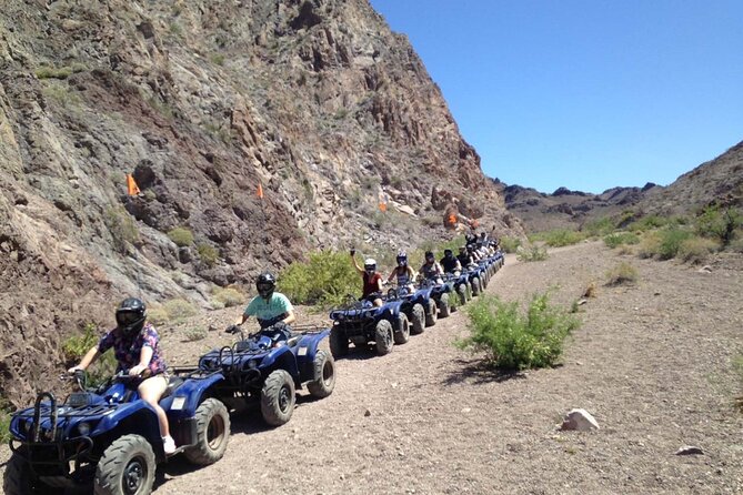 ATV Tour of Lake Mead National Park with Optional Grand Canyon Helicopter Ride - Three hours on desert trails