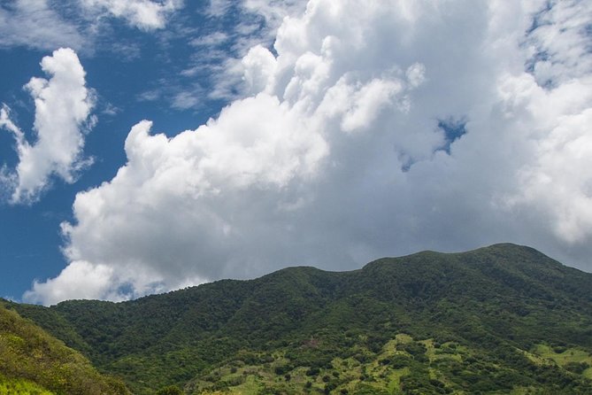 ATV Tour of St Kitts - Crossing sugar cane fields and rough interior trails