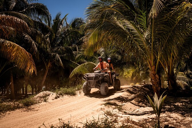 ATV with Speedboat, Waverunner, or Parasailing - The ATV route, from jungle trail to sand dunes