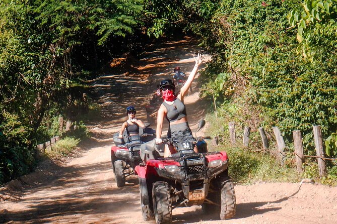 ATV-Zip Line Combo Adventure Tour from Puerto Vallarta - Reaching the zipline park above the canyon