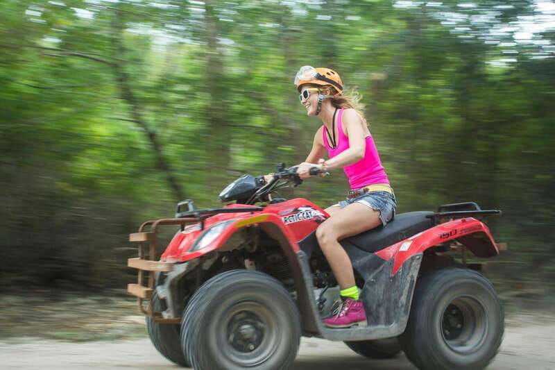 Atv , Zipline and cenote swim experience in the jungle! - The cenote swim is the day’s best reason to go