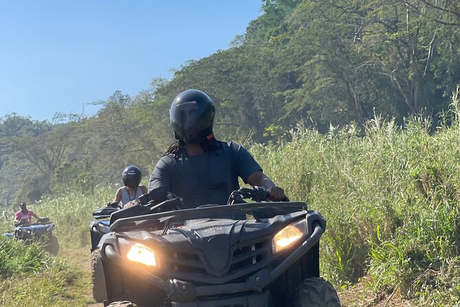 ATV, Zipline, Horseback, Bamboo Rafting and Rick’s Cafe - ATV trails with thick mud and steep hills