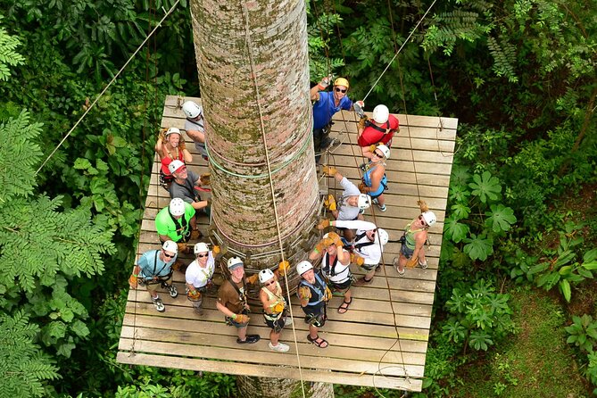 ATV + Zipline + Waterfall + Rainforest Lunch COMBO - What this Jaco combination tour feels like