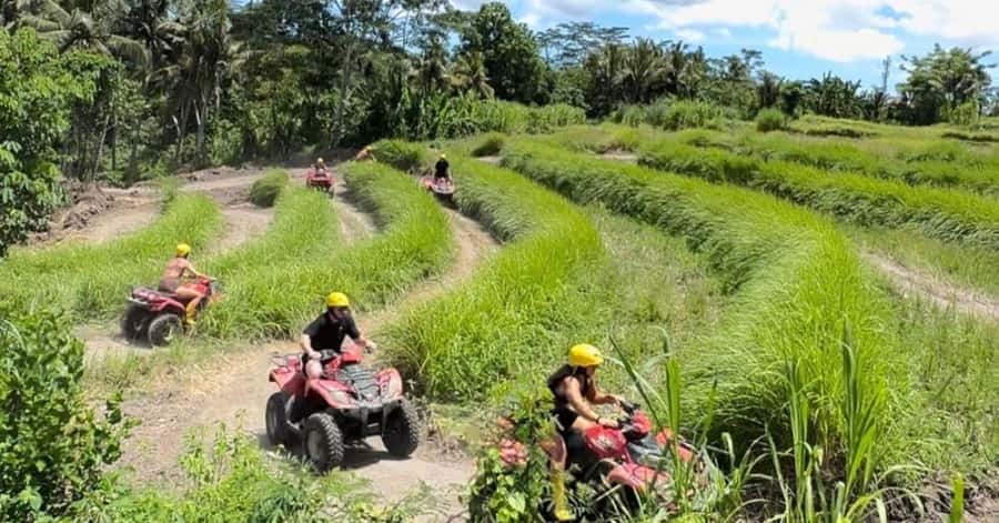 Bali : ATV and Tubing Adventure by Beji River Adventure - Moving from engine noise to river calm