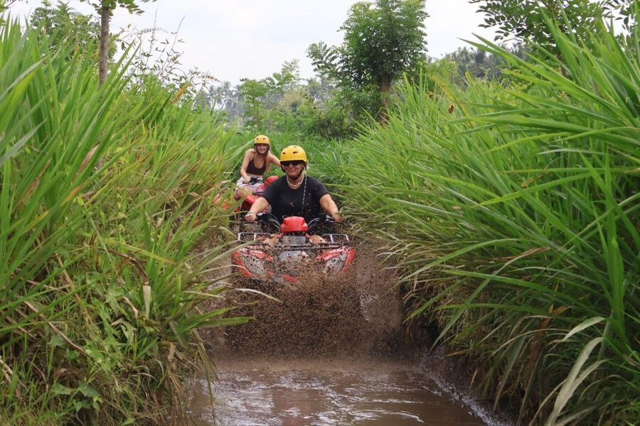 Bali: ATV Gorilla Cave, Ubud Monkey Forest, & Waterfall Tour - Drivers add much of the human value