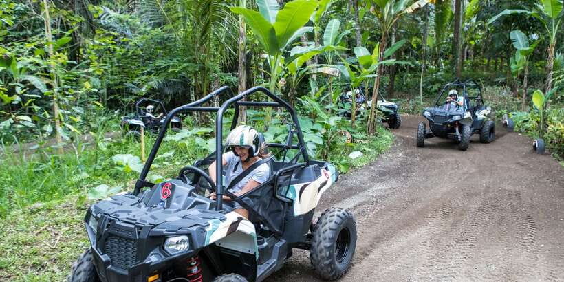 Bali: ATV Mason Jungle Buggy Adventure with Lunch & Transfer - Safety training before the throttle