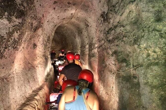 Bali ATV Quad Bike Through Tunnel, Waterfall, White Water Rafting - The Ayung River rafting run