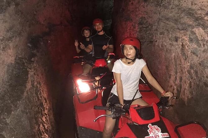 Bali ATV Quad Bike Through Tunnel, Waterfall, White Water Rafting - Lunch, showers, and the changeover