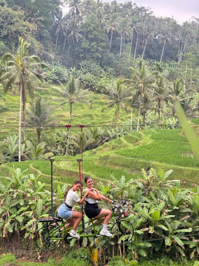 Bali: ATV Rafting Zipline Swing &Sky Bike in Ubud Rice Field - Who will enjoy this combination most