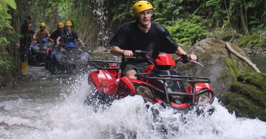 Bali: ATV Ride Adventure with track river bank, dense forest - Riding into Ubud’s forest on private tracks
