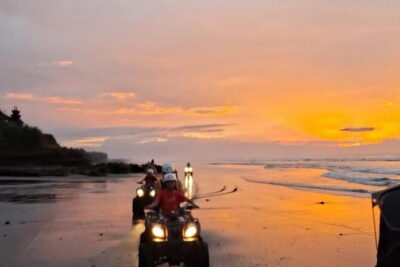 Bali ATV Ride On the Beach, Rice Field and Village Tour 2 Hour