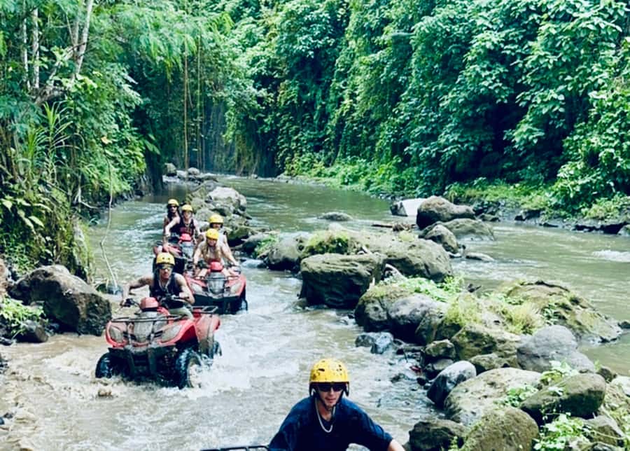 Bali: Beji River Adventure ATV Adventure Exclusive trails - Equipment, safety, and comfort after the mud