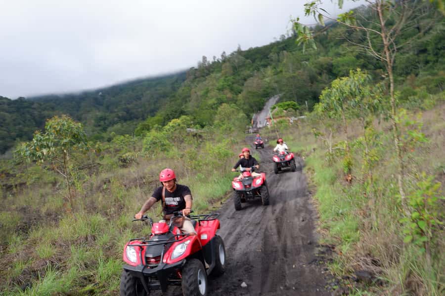 Bali: Mount Batur Quad Bike Tour and Natural Hot Springs - What to bring and what to expect