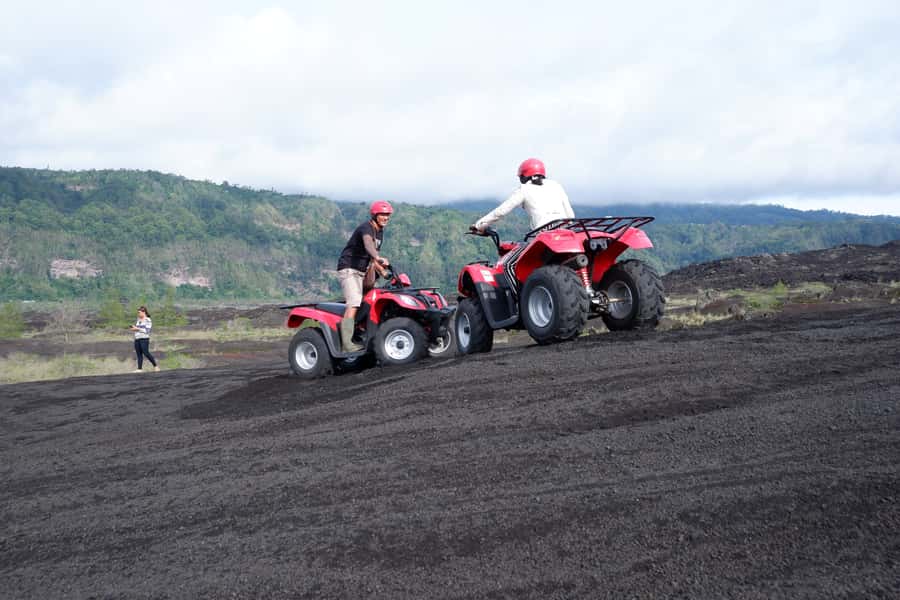 Bali: Mount Batur Quad Bike Tour and Natural Hot Springs - Private transport is worth arranging