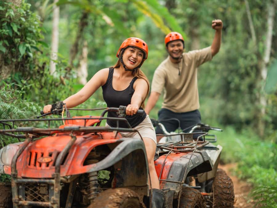 Bali: Ubud Adventure, ATV, Monkey Forest& Waterfall Tour - An early start can save your day