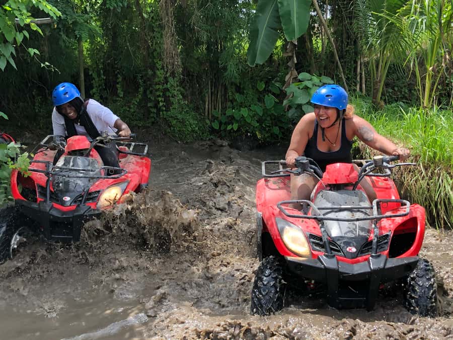 Bali: Ubud Gorilla Cave Track ATV & Waterfall Tour with Meal - Coffee plantation stops and what is not standard