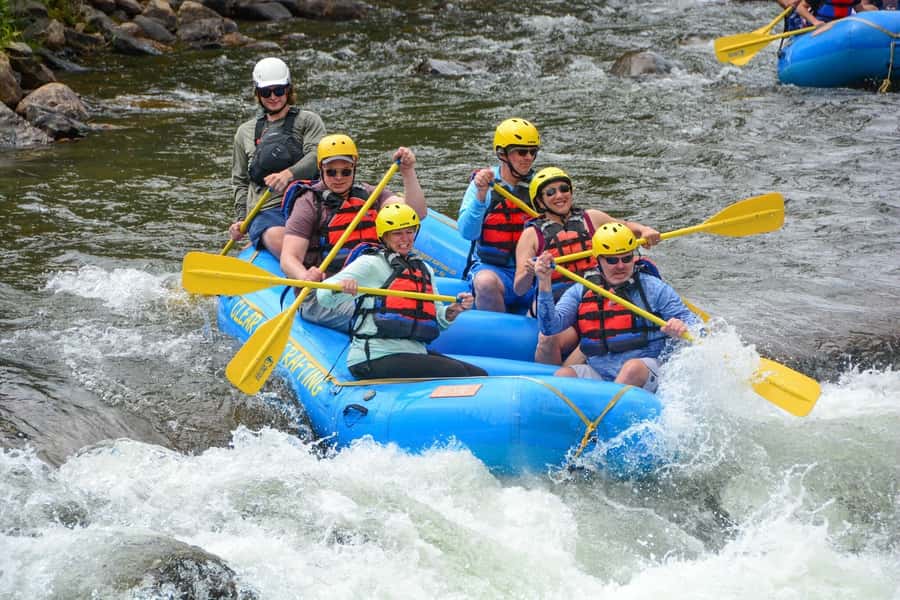 Bali: Ubud Gorilla Face ATV and Ayung Rafting Trip with Meal - Getting ready at Graha Adventure Rafting