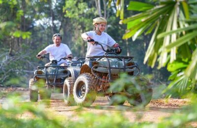 Uluwatu ATV Quad Bike with Temple Tour & Kecak Dance