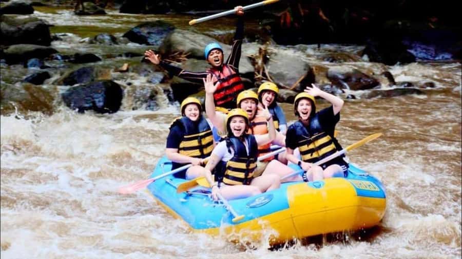 Bali: Waterfall Gorilla Cave ATV & Ubud Rafting Trip & Lunch - Starting at Graha Adventure Rafting in Ubud