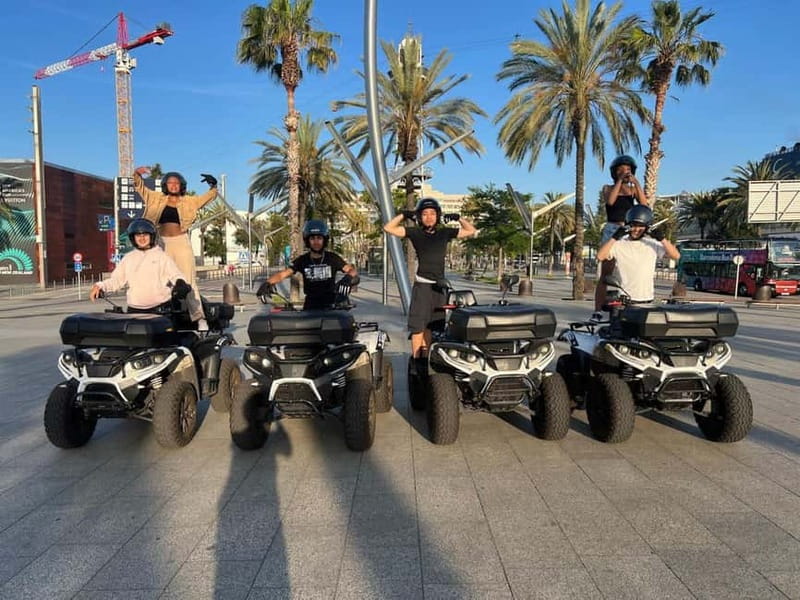 Barcelona: City Sights Electric Quad Tour - What riding an electric quad through Barcelona feels like