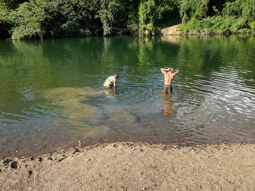 Bayahibe: ATV Buggy Adventure through Jungle & Caves - Cooling off at the Chavón River